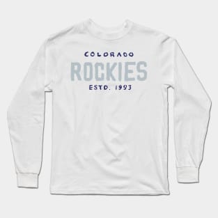 Colorado Rockieeees 05 Long Sleeve T-Shirt